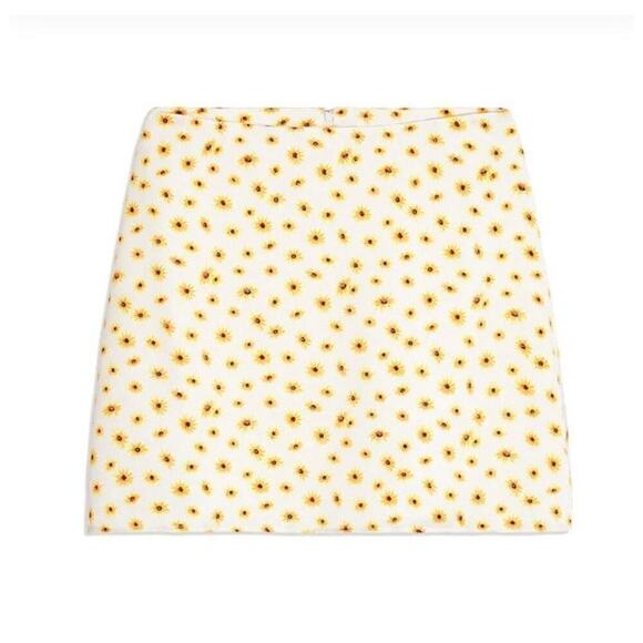 WeWoreWhat Mini Slip Skirt "Ditsy Daisies" Ditsy floral Fairycore Festival - Picture 3 of 9